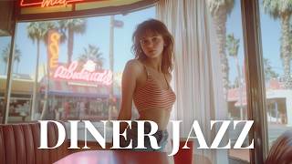 80s DINER JAZZ | Roadside Afternoon Smooth Jazz – Rhodes & Guitar | Deep Focus & Concentration