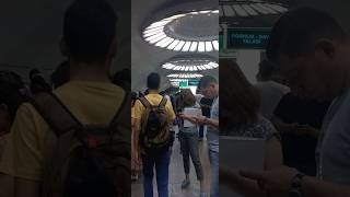 Metro Tashkent City Uzbekistan Walking Around Summer Season