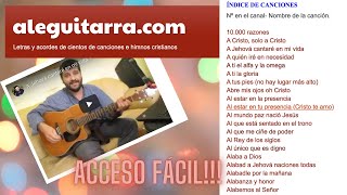 Acceso fácil al INDICE de aleguitarra!!! screenshot 3