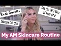 The Core 4 Anti-Aging Products + My Fav Skin Tool | AM Anti-Aging Skincare Routine
