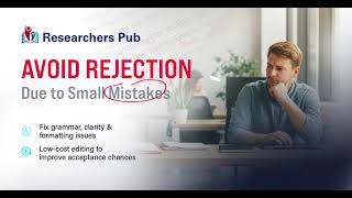 Avoid Research Paper Rejection! Fix Grammar, Clarity & Formatting Before Submission