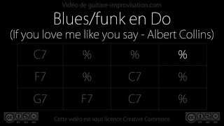 Blues-funk in C (If you love me like you say - Albert Collins) chords