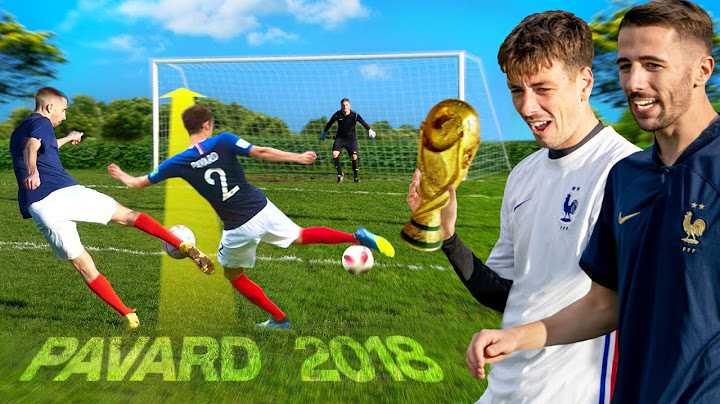On a reproduit les PLUS BEAUX BUTS marqués par la France en coupe du monde