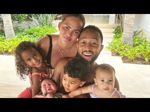 Inside John Legend And Chrissy Teigen's First Vacation As A Family Of 6!