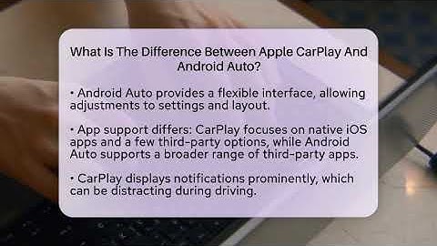 What Is The Difference Between Apple CarPlay And Android Auto? - Talking Tech Trends