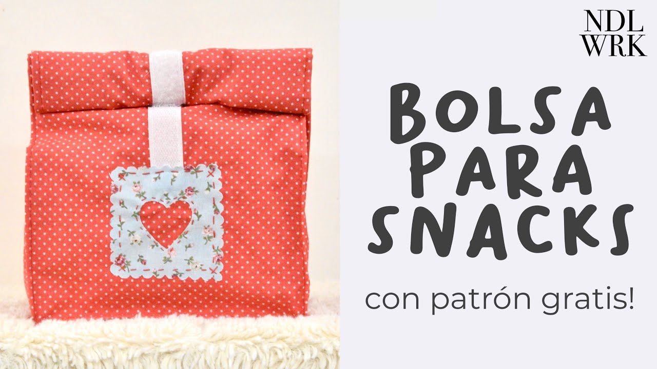 Bolsa merienda infantil - Sonia Recio Artesanía