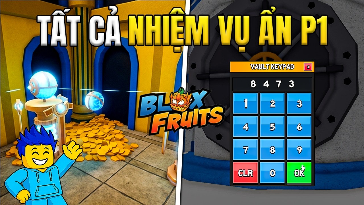 TẤT CẢ 40 Nhiệm Vụ Ẩn Update Mới Blox Fruits P1