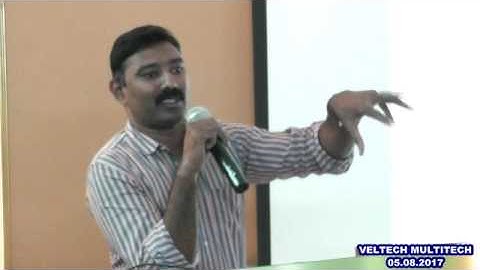 VELTECH MULTITECH DEPT OF ECE GUEST LECTURE -05.08.2017