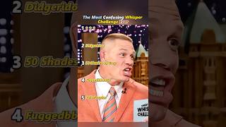 The Most Confusing Whisper Challenge Ever