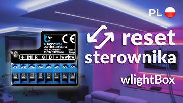 BleBox wLightBox - Reset do ustawień fabrycznych (metoda 5-10-15)