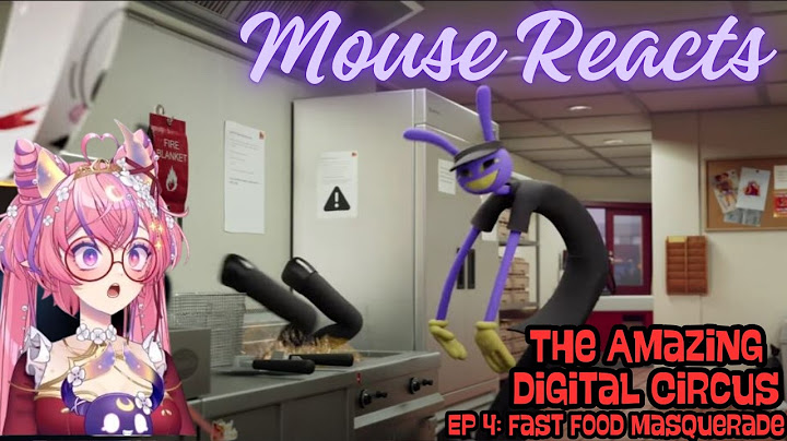 Ironmouse Reacts to The Amazing Digital Circus Ep. 4: Fast Food Masquerade