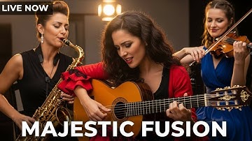 LIVE NOW! Majestic Flamenco Fusion — Sax & Violin in a Luxurious Soundscape!