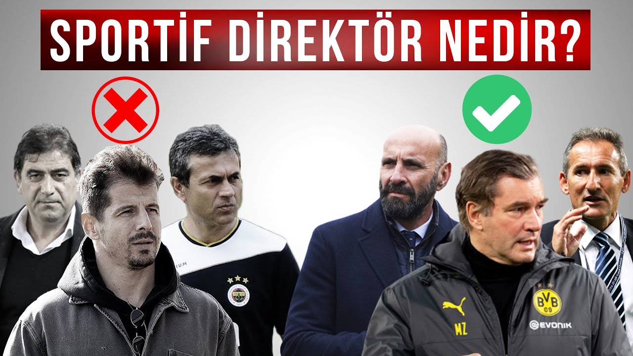 SPORTİF DİREKTÖR NEDİR? | TEKNİK DİREKTÖRLERE DÜŞMAN MI?