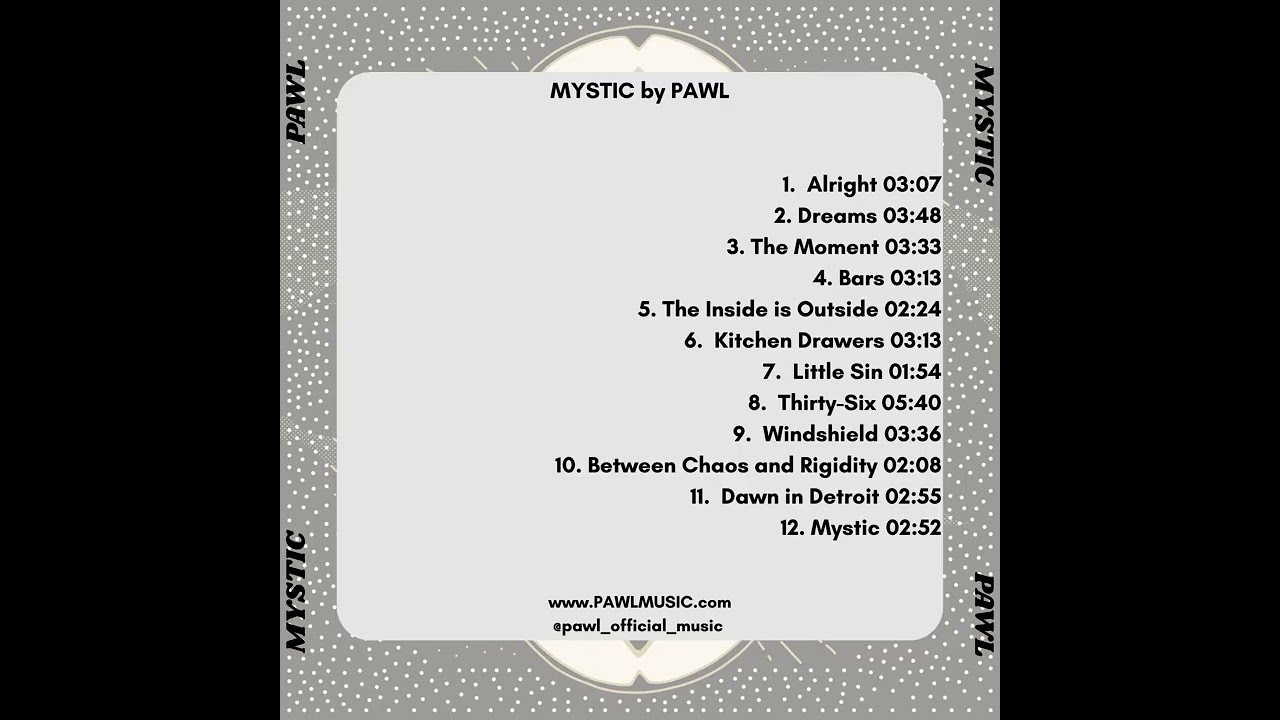 Watch Between Chaos and Rigidity (10 of 12) from MYSTIC by PAWL on YouTube Watch Between Chaos and Rigidity (10 of 12) from MYSTIC by PAWL on YouTube
