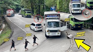 Download Lagu TEREKAM., DETIK-DETIK TRUK REM BLONG !!! Meluncur Kencang Kernet Loncat Ke Jalan PKJR Lari Histeris MP3 Download Lagu TEREKAM., DETIK-DETIK TRUK REM BLONG !!! Meluncur Kencang Kernet Loncat Ke Jalan PKJR Lari Histeris MP3