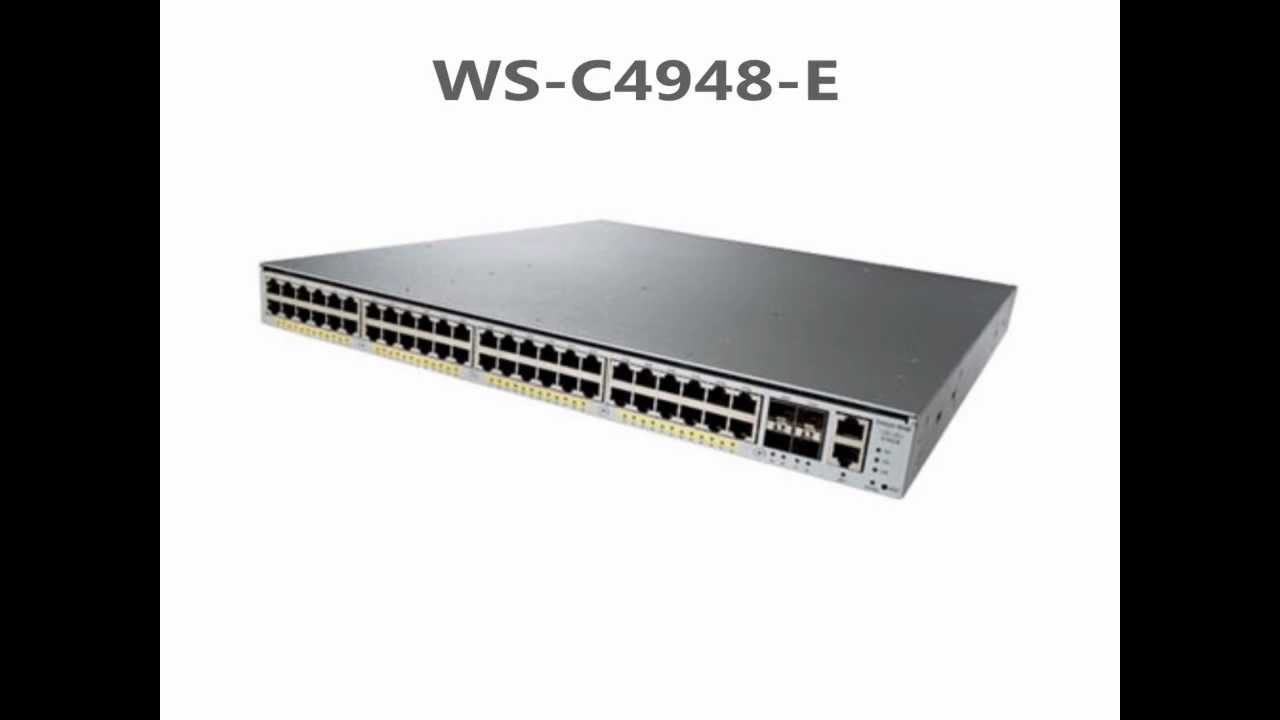 Cisco WS-C4948-E We buy and sell new and used Cisco