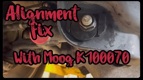 Ford F150 alignment issue fix