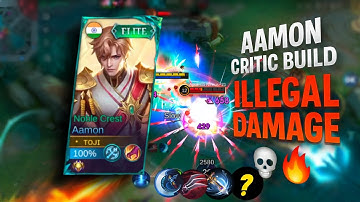 "Aamon CRIT Build Inspired by nNeko 💥 Insane One-Shot Damage!" #aamonmlbb #mlbbcontentcreator