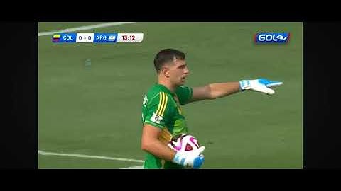 colombia 2 vs argentina 1 completo  eliminatorias