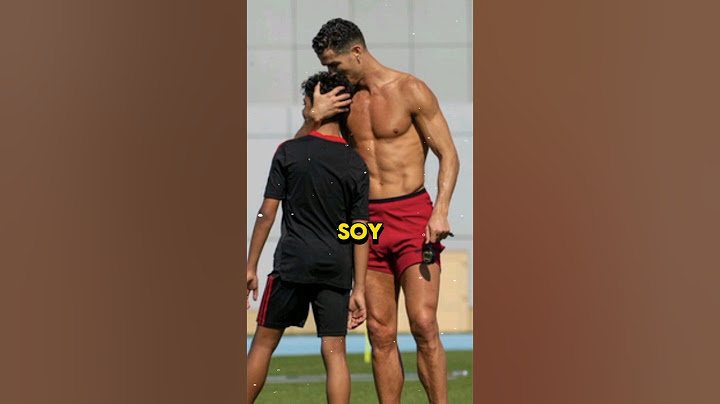 El hijo de Ronaldo ama a Messi 😱😰 || ¡Tienes que verlo! 🔥 || #shorts #Ronaldo