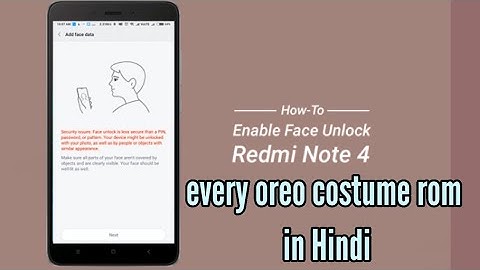Face unlock  like iPhone x || without any apps || without root