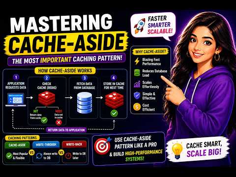 Mastering Cache-Aside Pattern | The Most Important Caching Strategy Explained