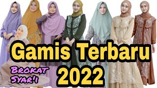 Ootd Hijab | Shopee Haul | Gamis Brokat Terbaru 2022 | Baju Gamis Muslim Muslimah