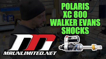 POLARIS XC 800, WALKER EVANS SHOCKS: Service Tips and How They Work!