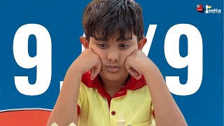 This boy from Surat won Commonwealth under-10 with 9.0/9 score - Vivaan Shah