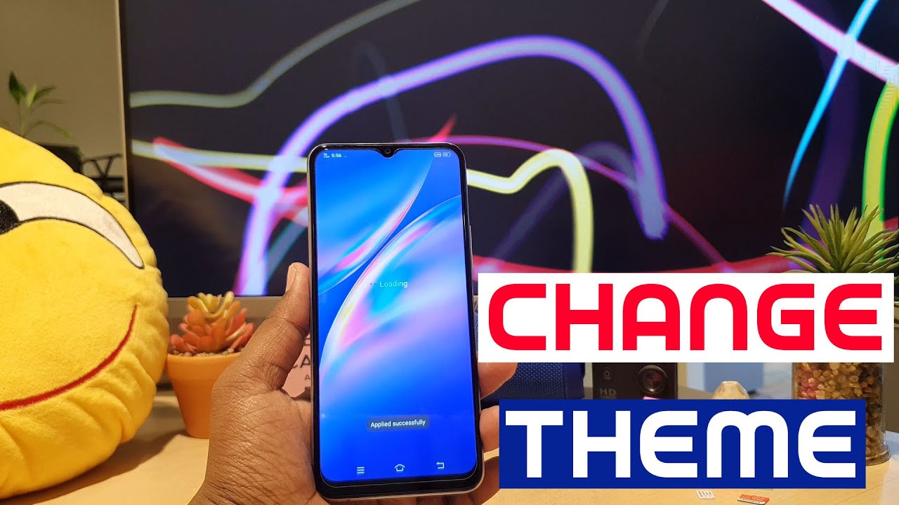 How to change theme in Vivo Y20 Change Theme YouTube