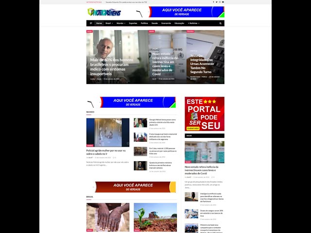 Portal de notícias Autopapo - Criação e manutenção de sites WordPress