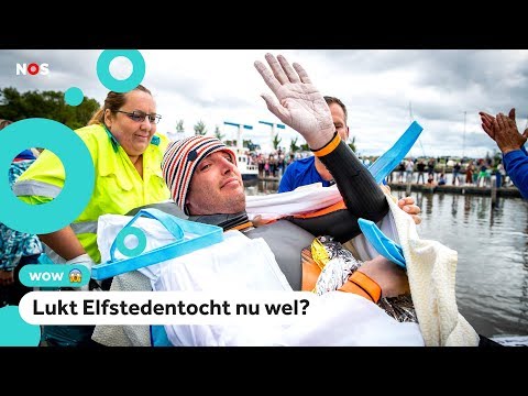 Zuiderzeezwemmers haken aan bij Maarten van der Weijden met sponsorzwemmen