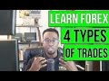 LEARN FOREX: 4 Types of Trades - YouTube