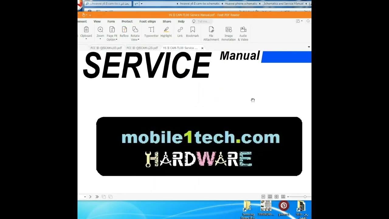 huawei Y6 II HL1CAMTLM Schematic Diagram service ways ic solution