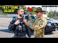 Times idiot cops got owned by soldiers