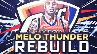 CARMELO ANTHONY THUNDER REBUILD!! BEST NBA OFFSEASON OF ALL TIME!! NBA 2K18 MY LEAGUE