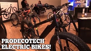 ProdecoTech Electric Bicycles at NY Luxury Tech Show!