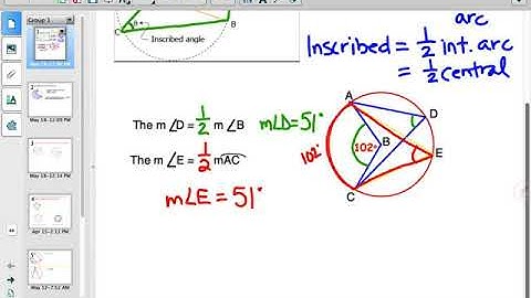 Geometry 10.4A Notes Video