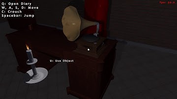 Escape Room Videogame Written in C++ and OpenGL