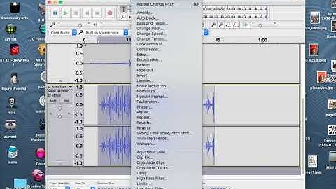 Introduction to basic soundscape on Audacity