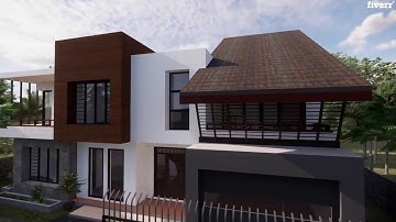 Do 3d modeling and rendering in archicad and sketchup - Best Architecture & Interior Design service