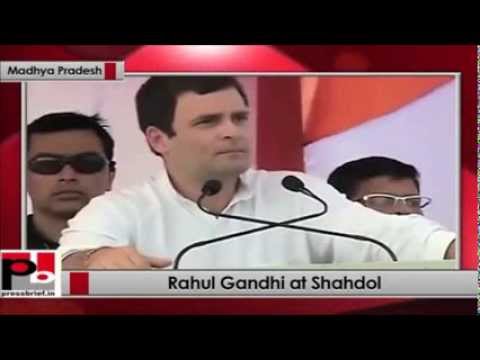 Rahul Gandhi 3 Idiots Chatur Moment: Bhrashtachar Ya Balatkar At Shahdol Rally