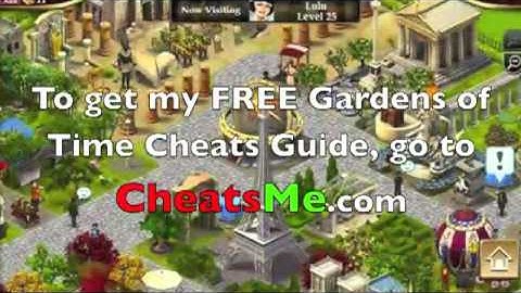 cheat engine for gardens of time for FREE