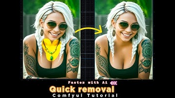 Quick removal comfyui  - comfyui tutorial