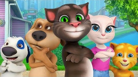 My Talking Tom Friends (by Outfit7) Gameplay Walkthrough - Part 1 (Android)