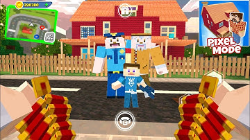 Dark Riddle PIXEL MODE NEW UPDATER 15.0.0 Level 1 ( DARK NEIGHBOR GAME ) Cосед 2022