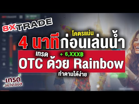 8xTrade เทรด 4 นาที ทำกำไรก่อนไปเล่นน้ำสงกรานต์ ด้วย Rainbow พาเพลิน บวก 6,XXX฿