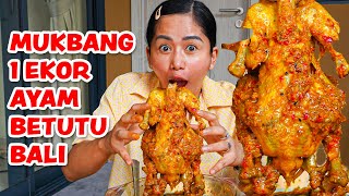 FOOD VLOGGER NGGRAGAS!! MUKBANG SATU EKOR AYAM BETUTU NGGAK PAKE TOLAH - TOLEH🔥