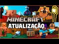NOVOS ITENS DA NOVA ATUALIZAÇÃO DO MINECRAFT!