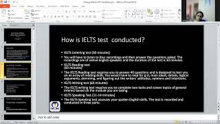 Introduction to IELTS by Ms Yoshana